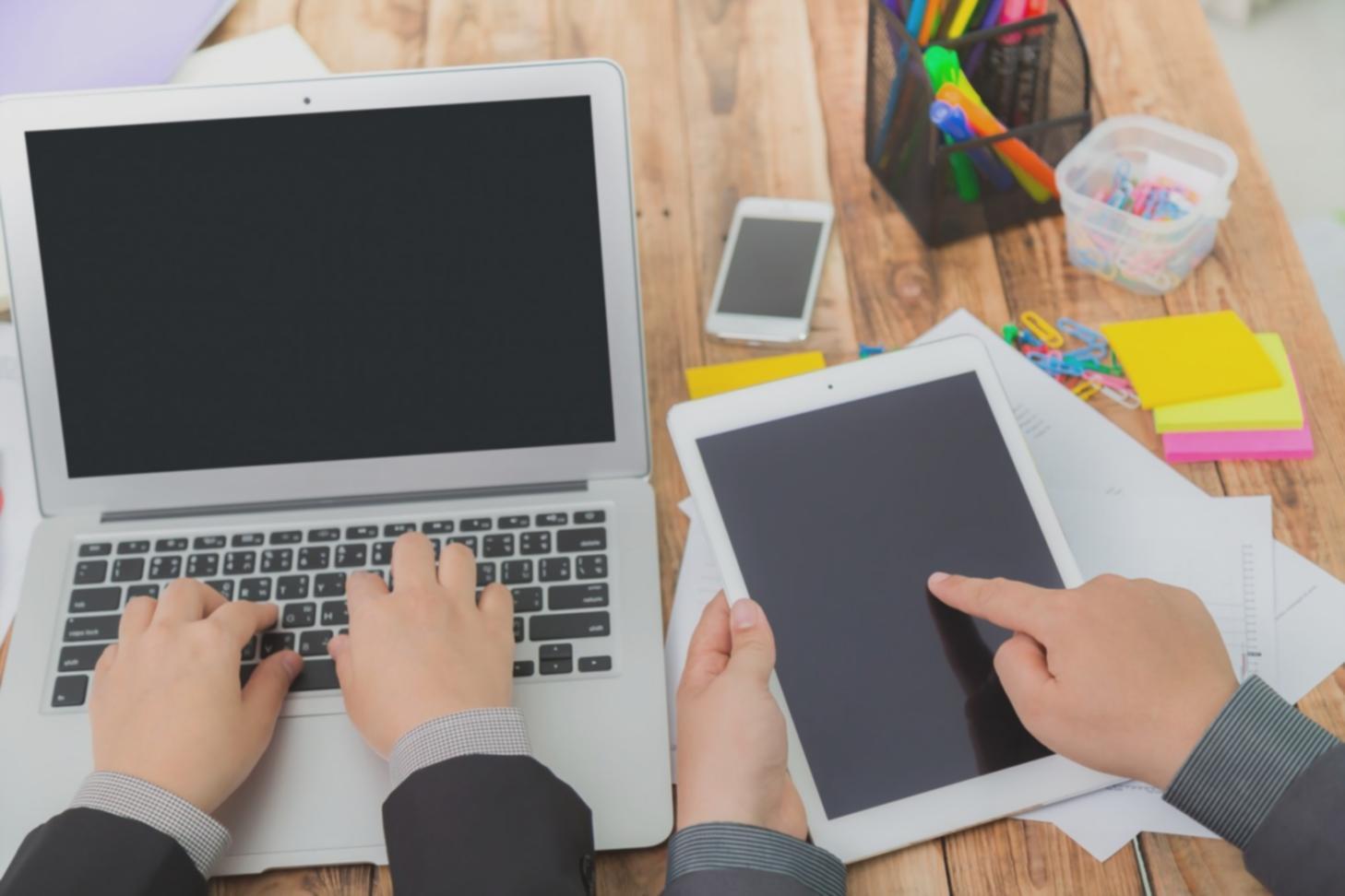 Professional workplace environment at prydanionova offices